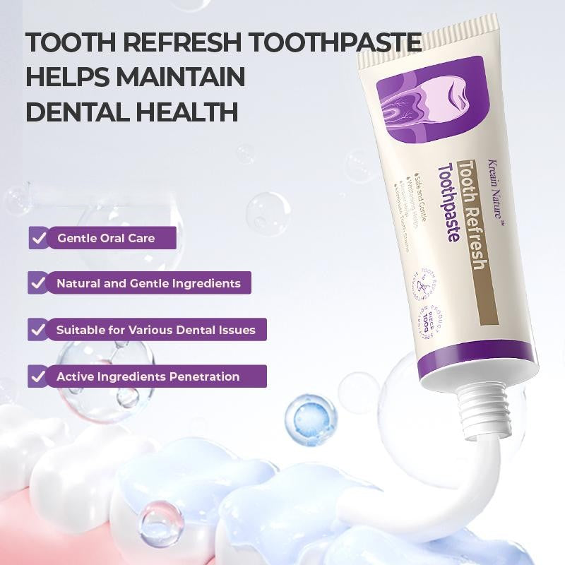 【Free shipping on orders over $25】Kreain Nature Botanical Extract Toothpaste - Gentle Dental Care with Natural Ingredients for Refreshing Breath & Clean Teeth