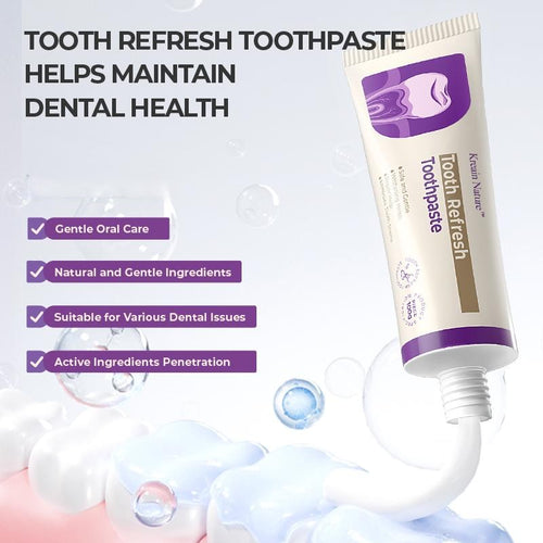 【Free shipping on orders over $25】Kreain Nature Botanical Extract Toothpaste - Gentle Dental Care with Natural Ingredients for Refreshing Breath & Clean Teeth